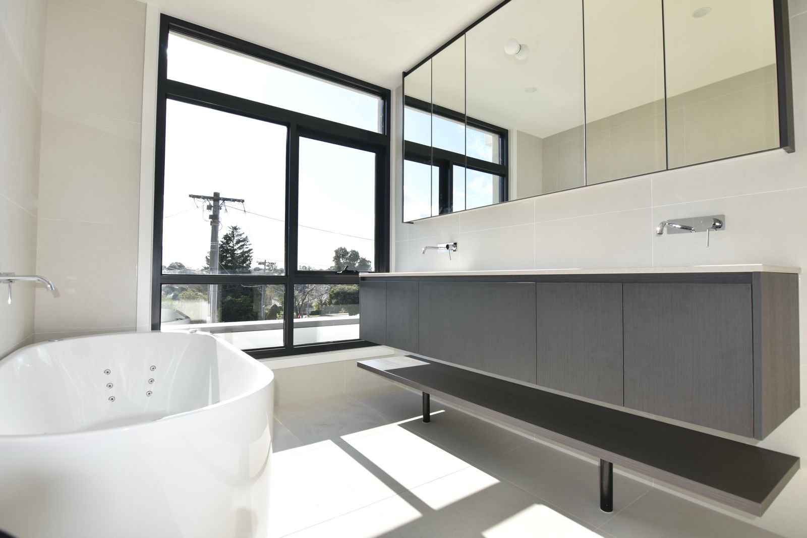 Modern bathroom sanitaryware
