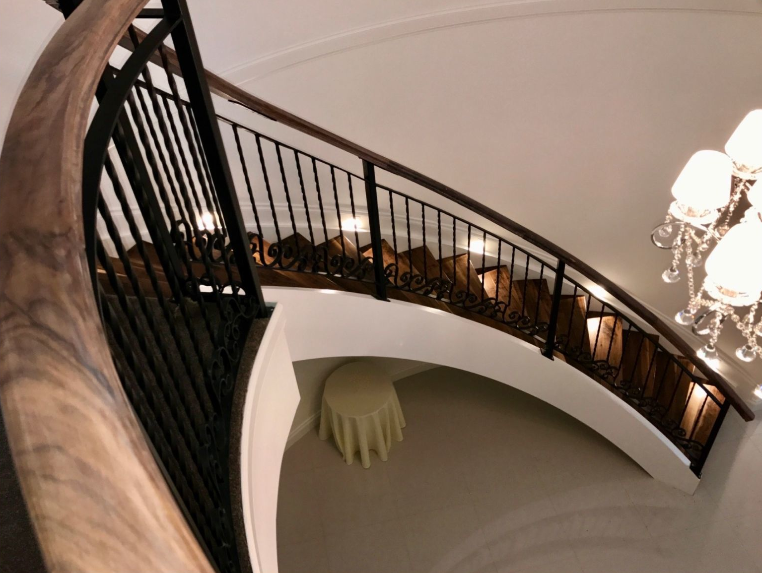 Custom designed staircase